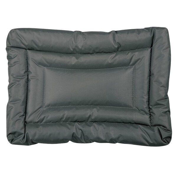 Slumber Pet Dog Bed, 30 in L, 11 in W, Nylon Cover, Gray - ZA210 30 11