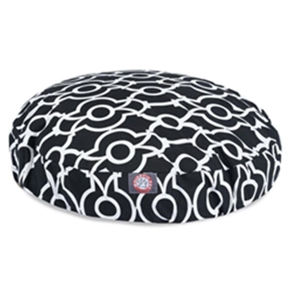 Majestic Pet Athens Black Medium Round Dog Bed - 78899550903