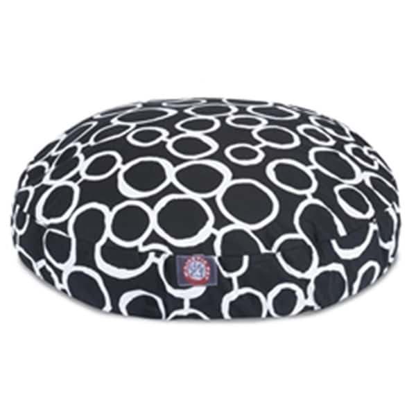 Majestic Pet Fusion Black Medium Round Dog Bed - 78899550862