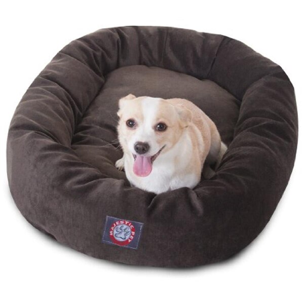 River Soap Co MajesticPet  32 in. Villa Donut Pet Bed, Storm - 788995524540