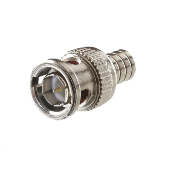Gem By Triplett RG59 PVC, RG6 TFE BNC Male 2 Pc Cr, PK10 - 301-0TP