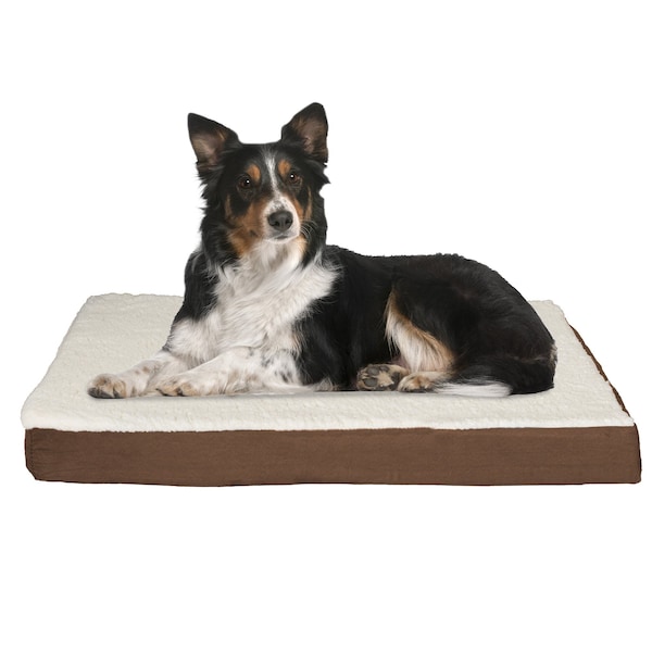 Pet Adobe Pet Adobe Memory Foam Orthopedic Pet Bed 36x27x4 Brown - 549666IEI