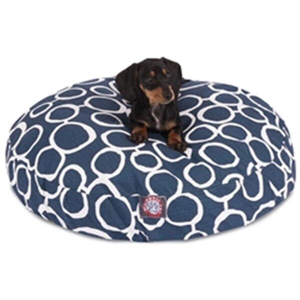 Majestic Pet Fusion Navy Small Round Dog Bed - 78899550664
