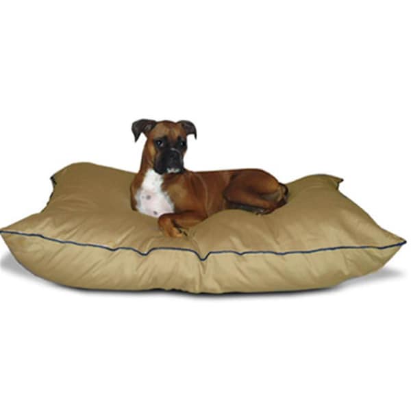 Majestic Pet 28x35 Medium Super Value Pet Bed- Khaki - 788995653554