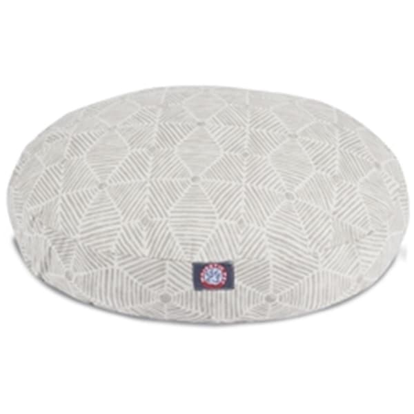 Majestic Pet Charlie Beige Metallic Medium Round Dog Bed - 78899550867