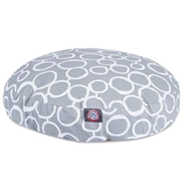 Majestic Pet Fusion Gray Medium Round Dog Bed - 78899550865
