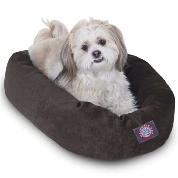 River Soap Co MajesticPet  25 in. Villa Donut Pet Bed, Storm - 788995522546