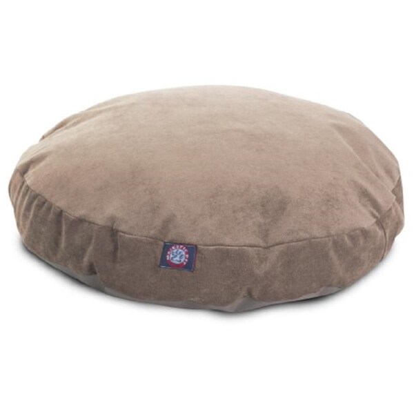 River Soap Co MajesticPet  36 in. Villa Round Pet Bed, Pearl - Medium - 788995508571