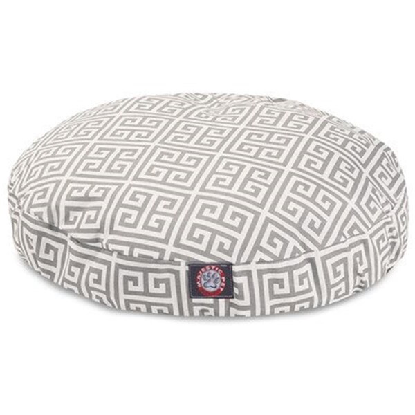 River Soap Co MajesticPet  42 in. Towers Round Pet Bed, Grey - Large - 788995510758