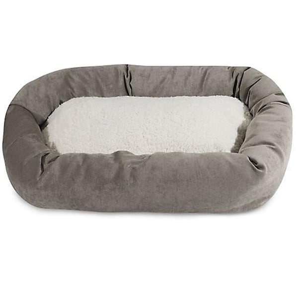 River Soap Co MajesticPet  32 in. Villa Sherpa Donut Pet Bed, Vintage - 788995542537