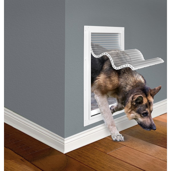 High Tech Pet Armor Flex Extreme Weather Magnetic Closure System Pet Door, XL - AF2-XL
