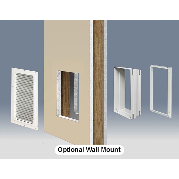 High Tech Pet Armor Flex Extreme Weather Magnetic Closure System Pet Door, small - AF2-S