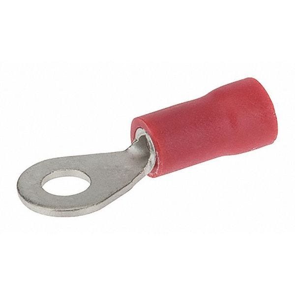 Nsi Industries 22-18 AWG Vinyl Ring Terminal #6 Stud - R22-6V