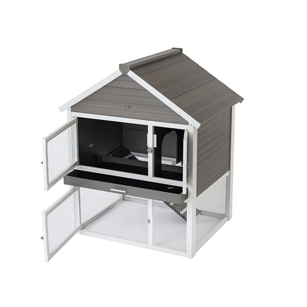 New Age Pet Huntington Rabbit Hutch - ECORH205