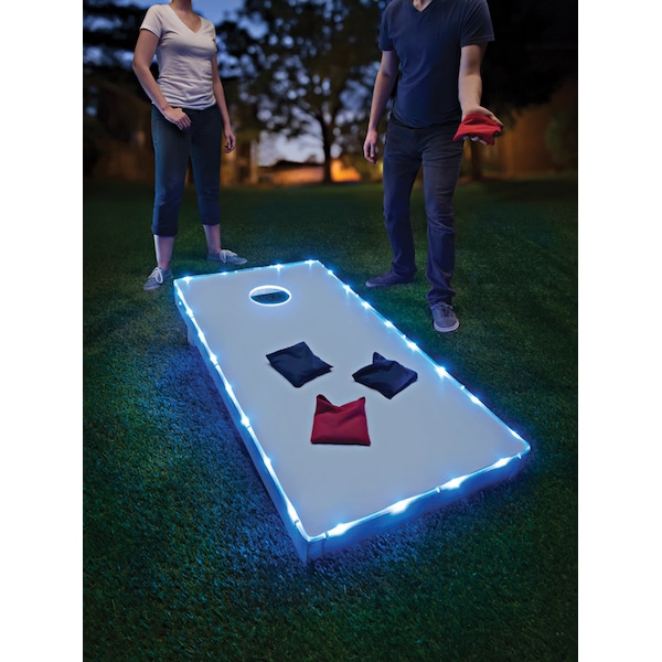 Brightz Ltd Brightz Toss Brightz Blue LED Cornhole Kit ABS Plastics 1 pk - A5434