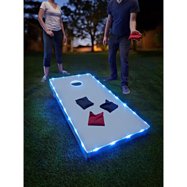 Brightz Ltd Brightz Toss Brightz Blue LED Cornhole Kit ABS Plastics 1 pk - A5434