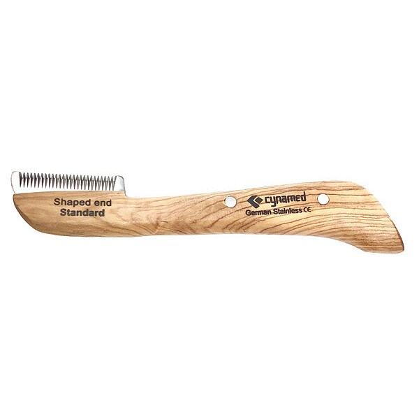 Cynamed Pet Stripping Knives, Wood, Standard - CYZR-0196