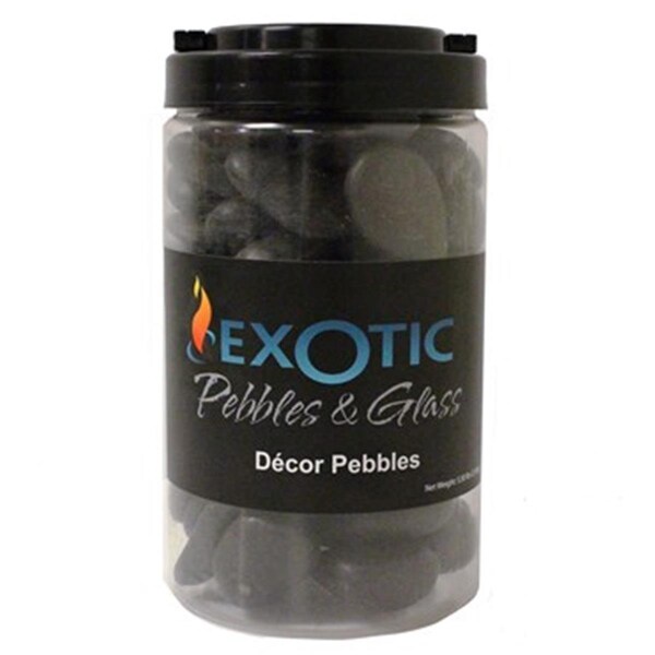 Worshiper Adorador 5 lbs Exotic Pebbles, Black - WO3857331