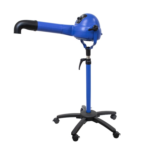 Xpower Finishing Stand Pet Dryer W/ Heat and Anti-Frizz Technology, 1/4 HP, 300 CFM, 12 Amps, Variable Speed, Brushless DC Motor - B-16