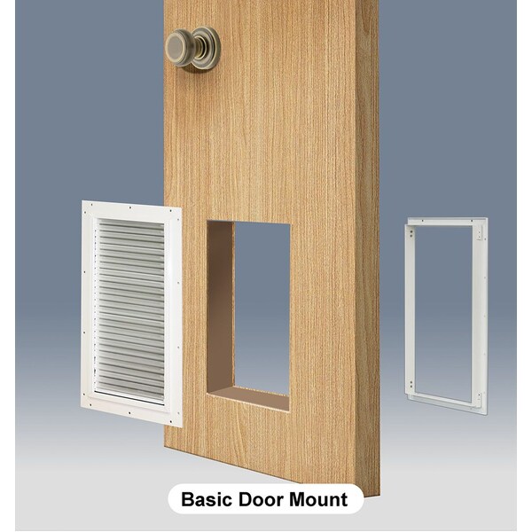 High Tech Pet Armor Flex Extreme Weather Magnetic Closure System Pet Door, Medium - AF2-M