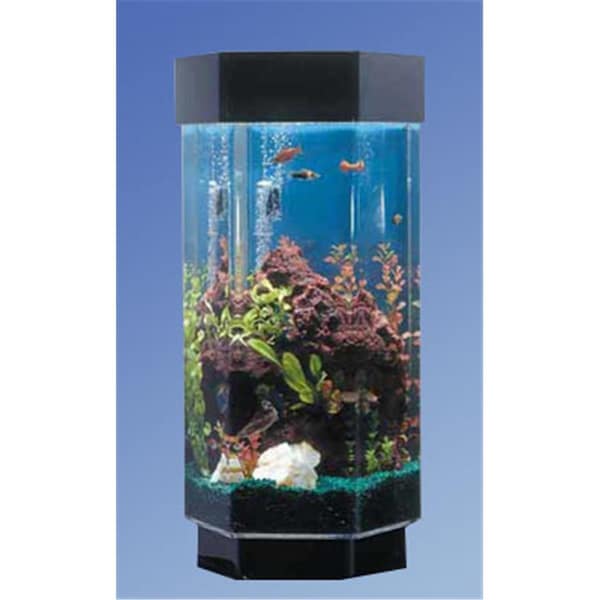 Midwest Tropical 15.5 in. Hexagon Aqua Scape - TT-1500