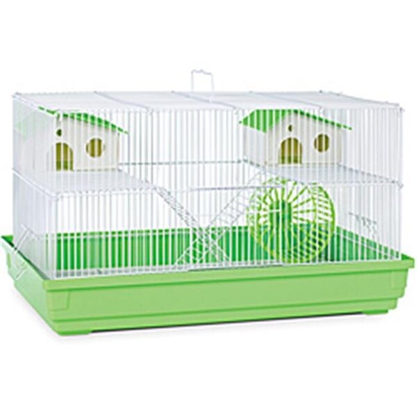 Prevue Pet Products Prevue Pet Products SP2060G Prevue Hendryx Deluxe Hamster & Gerbil Cage- Lime Green - SP2060G