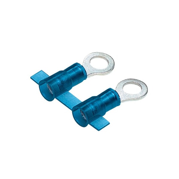 Panduit Ring Terminal, nylon insulated, 16 - 14 AWG, PNF14-14R-3K, PK 3000 - PNF14-14R-3K