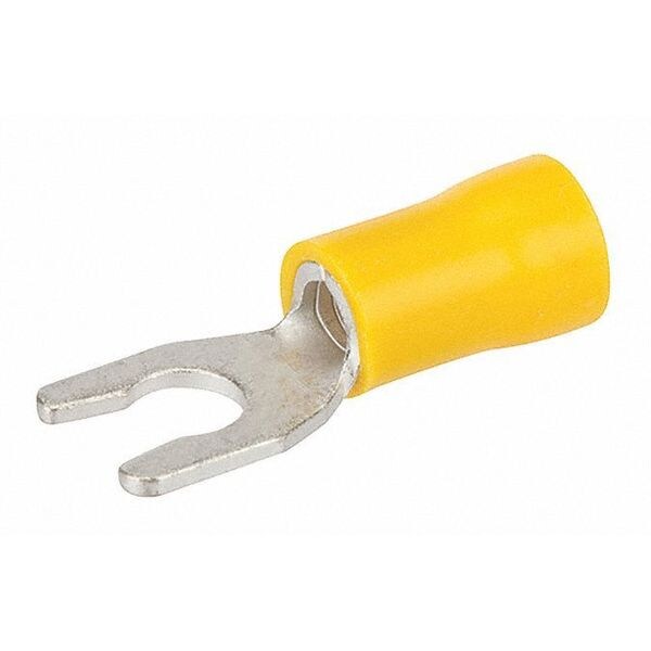 Nsi Industries 12-10 AWG Vinyl Locking Spade Terminal #10 Stud - S12-10V-L