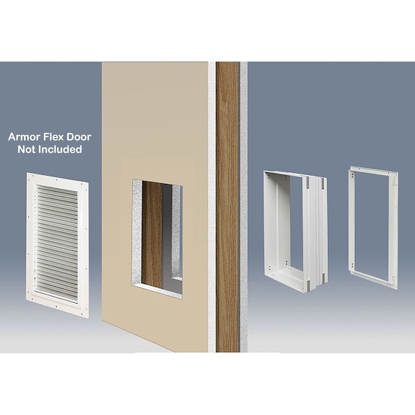 High Tech Pet Armor Flex Aluminum Wall Tunnel Small for AF2-S - AW1-S