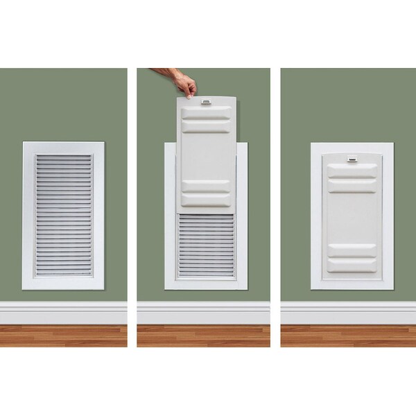 High Tech Pet Armor Flex Extreme Weather Magnetic Closure System Pet Door XL - AF2-XLW