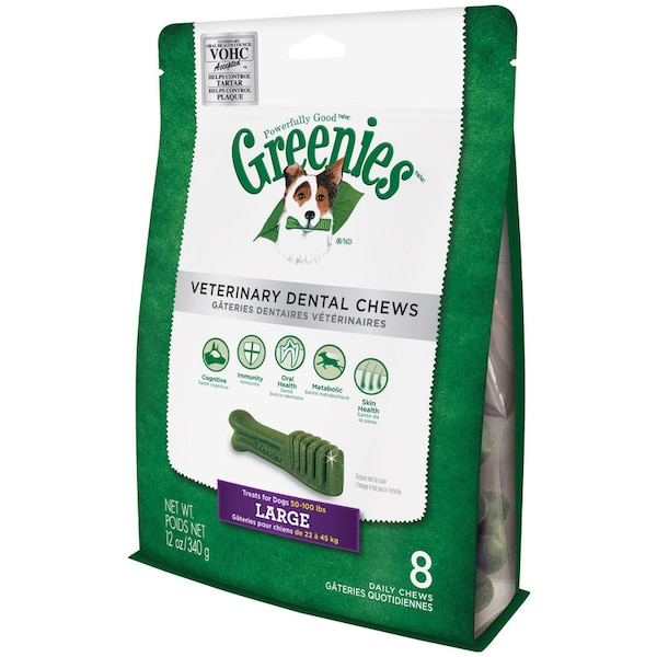 Greenies Greenies Original Mint Dental Stick For Dog 6.5 in. 1 pk - 428615