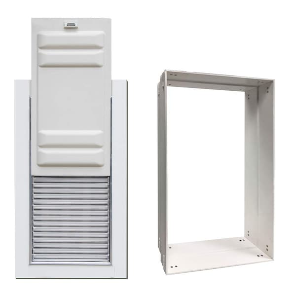 High Tech Pet Armor Flex Extreme Weather Magnetic Closure System Pet Door, Small - AF2-SW