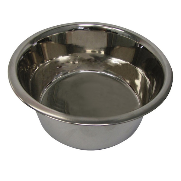 Hilo Hilo ProSelect Silver Plain Stainless Steel 64 oz Pet Dish For Dogs - 56620