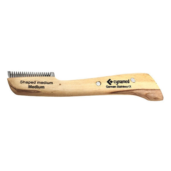 Cynamed Pet Stripping Knives, Wood, Medium - CYZR-0198