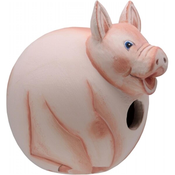 Songbird Essentials Songbird Essentials Pig Gord-O Birdhouse - SE3880083