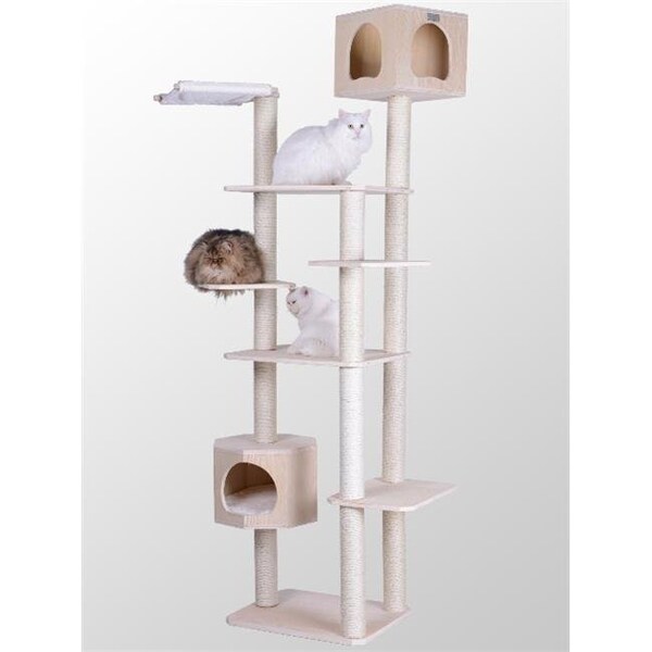 Aeromark AeroMark S8902 New Design Armarkat 89 in. Solid Wood Cat Tree Condo Furniture S8902 - S8902