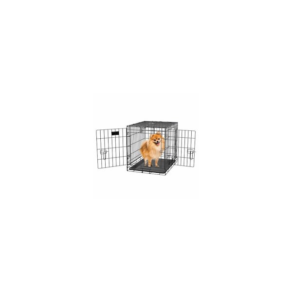 Midwest Metal Products Co Dog Training Crate, 2 Doors, 24-In. - 308592TV