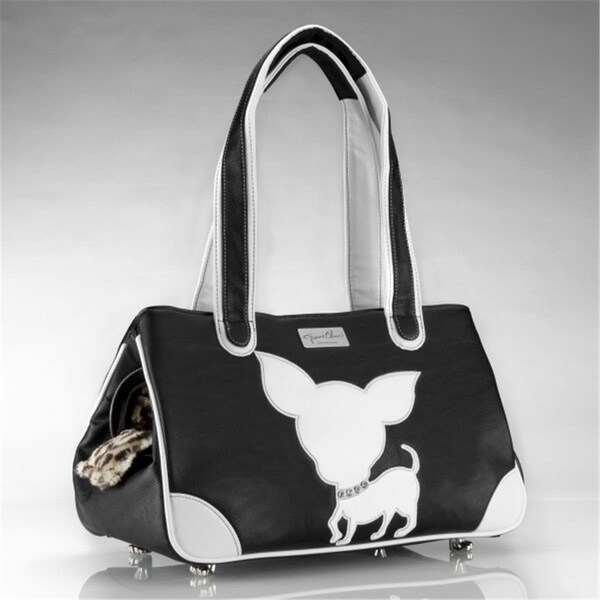 Jcla Te Quiero Chihuahua Faux Leather- Black - CHI-B-FL