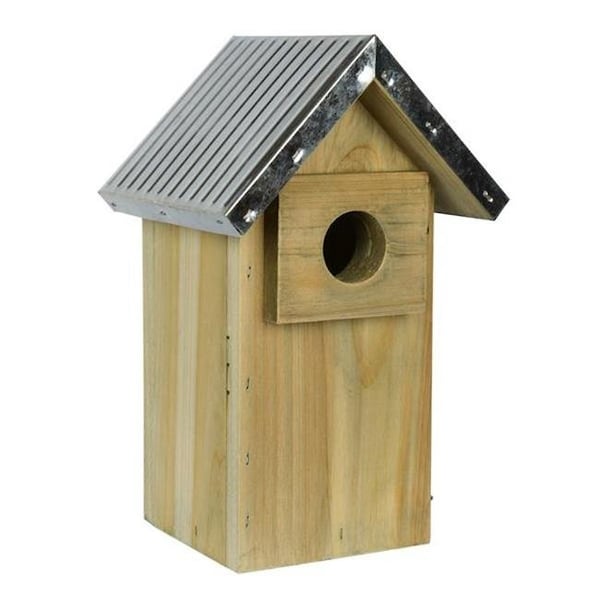 Natures Way Bird Products Natures Way Bird Products WWGH3 Galvanized Weathered Bluebird House - 11 x 6.75 x 6 in. - WWGH3