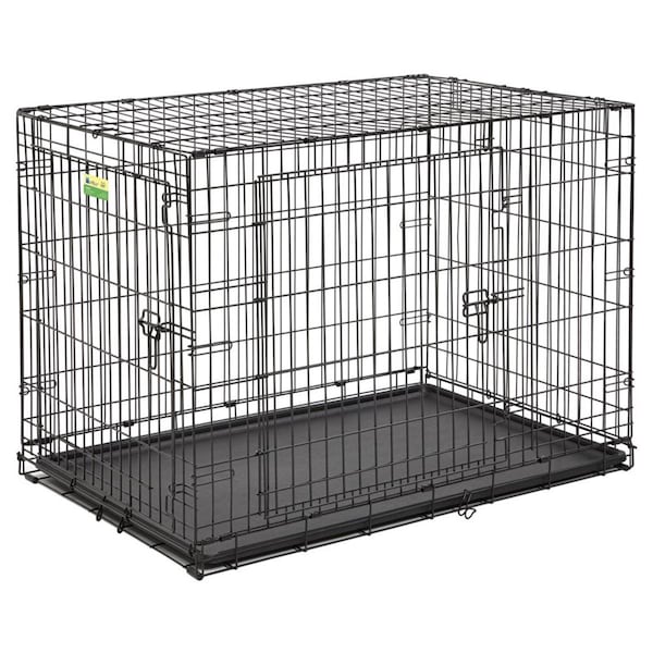 Midwest Metal Products 42 in. Pet Expert Double Door Dog Crate - MI571547