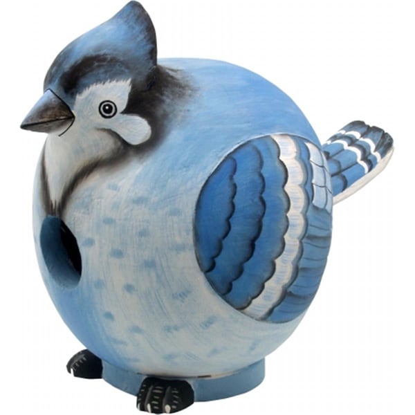 Songbird Essentials Blue Jay Gord-O Birdhouse - SE3880097