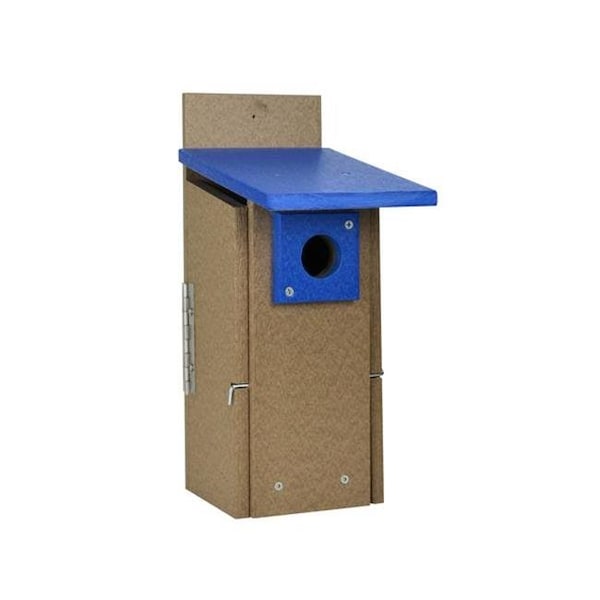 Songbird Essentials Songbird Essentials SERUBUBH Recyled Plastic Ultimate Bluebird House - SERUBUBH