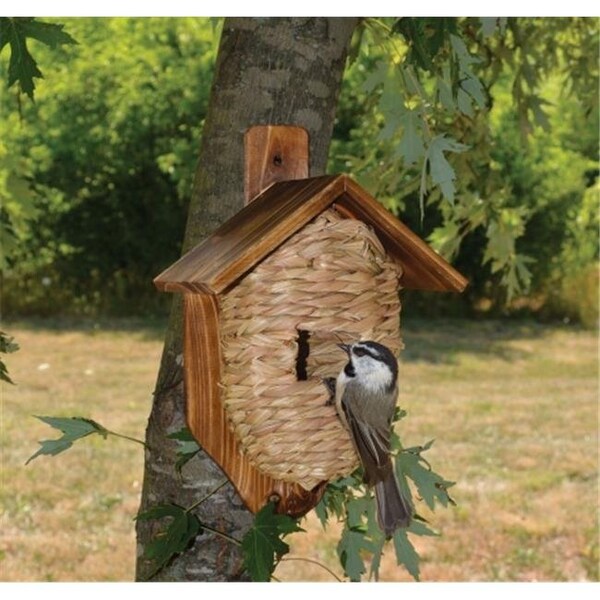 Songbird Essentials Songbird Essentials Mounted Grass Roosting Pocket with Roof - SE934