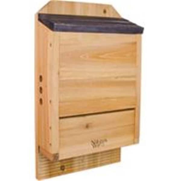 Natures Way Bird Products Natures Way Bird Products 66222 Cedar Series 3 Chamber Bat House  Cedar - 66222