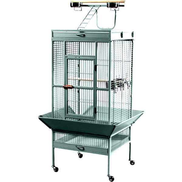 Bpf 24 in. x 20 in. x 60 in. Wrought Iron Select Cage - Sage - BP27666