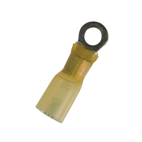 The Best Connection 12-10 1/4 In Yellow Cs Heat Shrink Ring 4 Pcs - 2315J