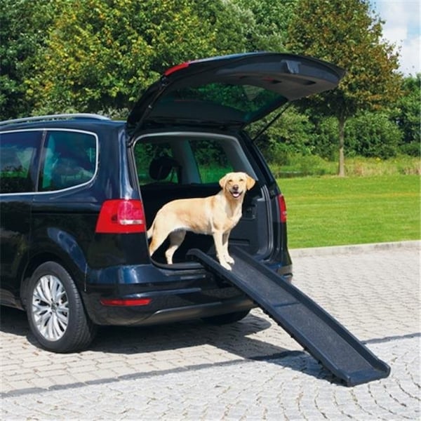 Trixie Pet Products TRIXIE Pet Products 3939 Multi-Purpose Bi-Fold Ramp - Black - 3939