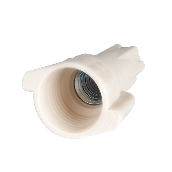 Gardner Bender HexLok Wire Connector, 8 to 22 AWG Wire, Copper Contact, Thermoplastic Housing Material, Tan - 10-1H1
