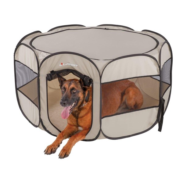 Lippert 2021150642 Portable Pet Playpen - Large & Extra Large - M6V_2021150642