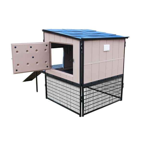 K9 Kennel Store 4ft X 4ft Kennel Castle Large Outdoor Dog House - KENCASDH